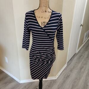 Sundry striped bodycon stretch dress size 0‎